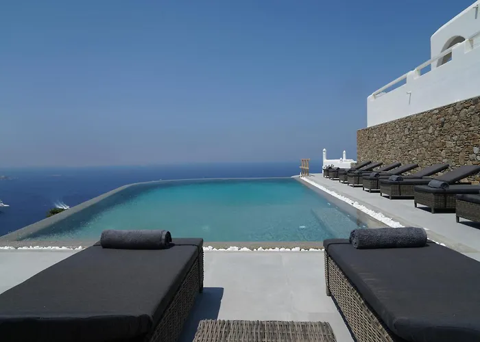 Βίλα Aether Mykonos 5br With Serene Port & Town Views *