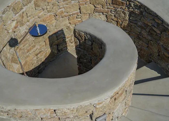 Aether Mykonos 5br With Serene Port & Town Views Τούρλος