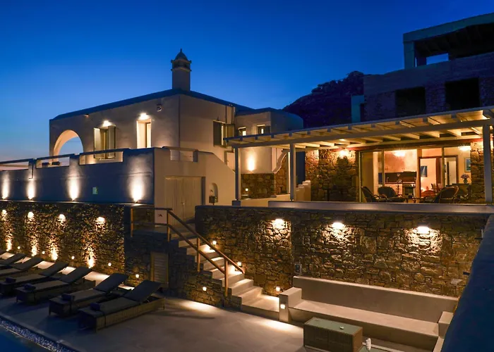 Βίλα Aether Mykonos 5br With Serene Port & Town Views