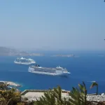 Aether Mykonos 5br With Serene Port & Town Views Tourlos