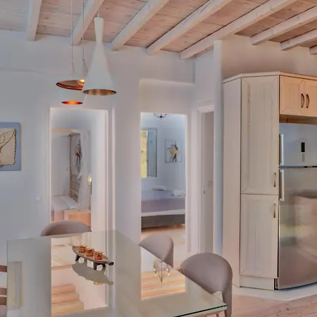 Aether Mykonos 5br With Serene Port & Town Views Willa *