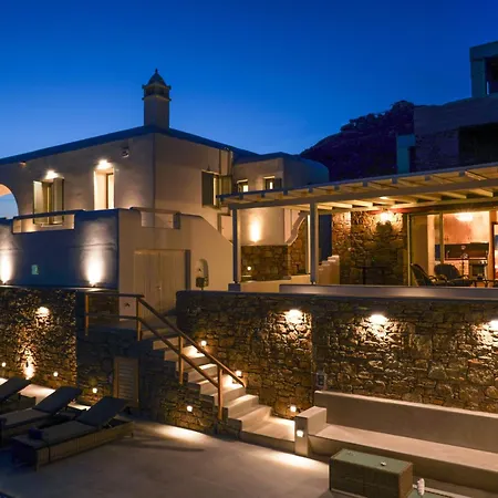 Vila Aether Mykonos 5br With Serene Port & Town Views
