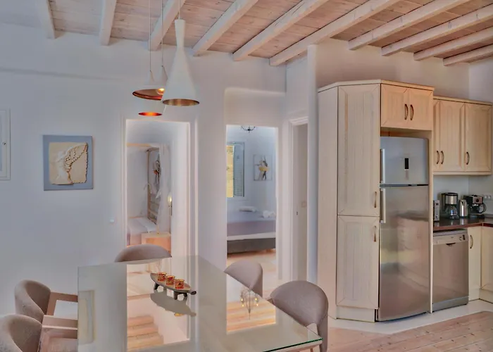 Aether Mykonos 5br With Serene Port & Town Views Villa *