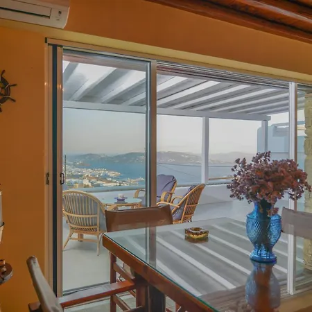 Aether Mykonos 5br With Serene Port & Town Views