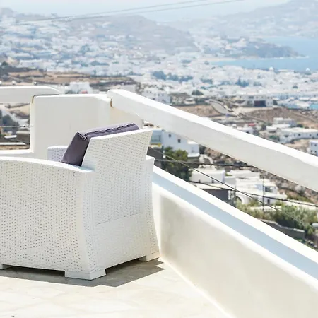 Aether Mykonos 5br With Serene Port & Town Views