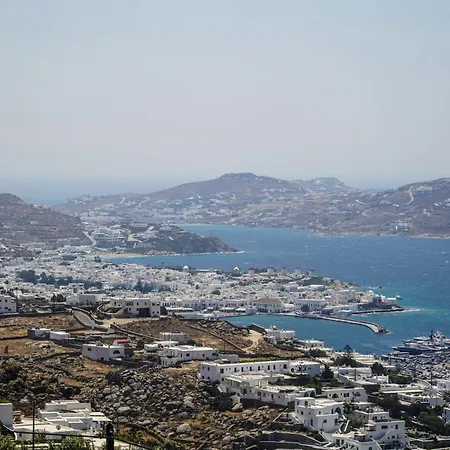 Aether Mykonos 5br With Serene Port & Town Views Vila