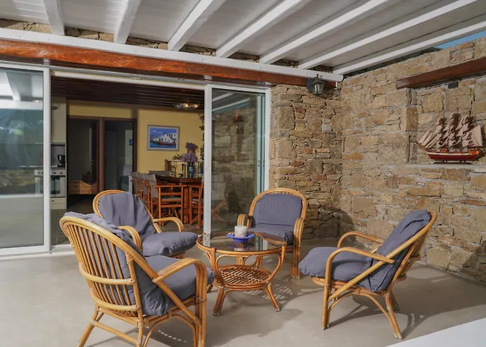 Aether Mykonos 5br With Serene Port & Town Views