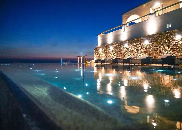 Aether Mykonos 5br With Serene Port & Town Views