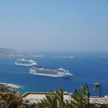 Aether Mykonos 5br With Serene Port & Town Views Túrlosz