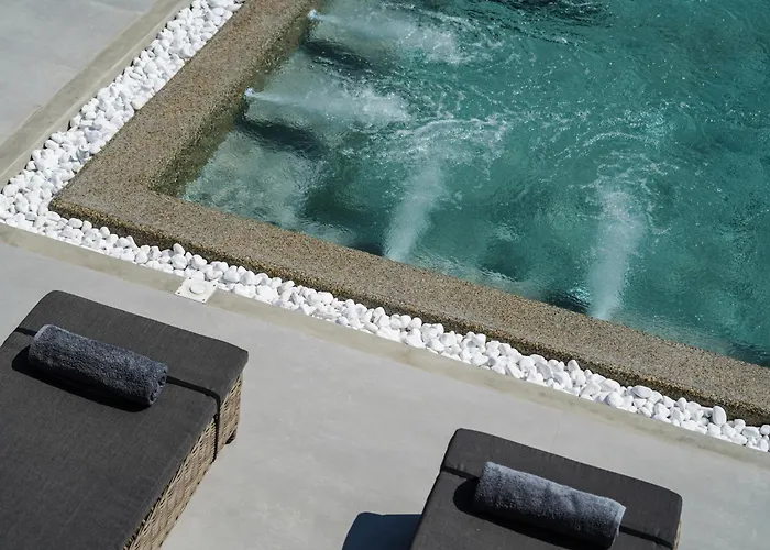 Aether Mykonos 5br With Serene Port & Town Views Вилла