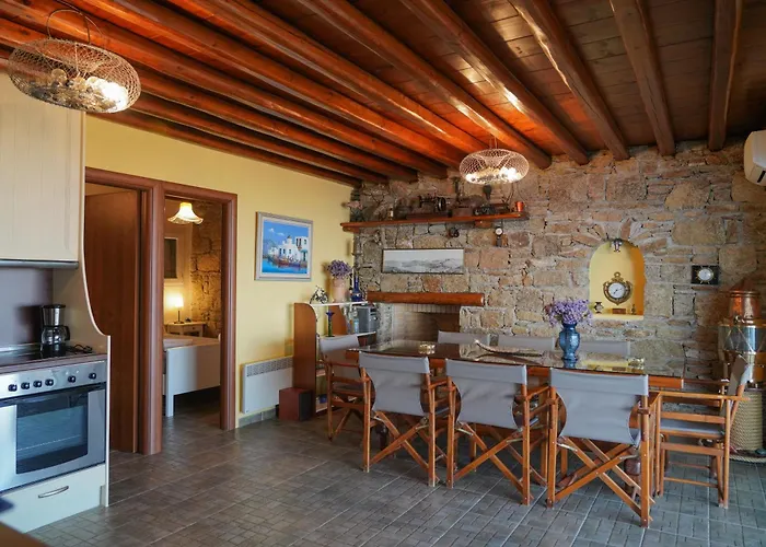 Вилла Aether Mykonos 5br With Serene Port & Town Views *