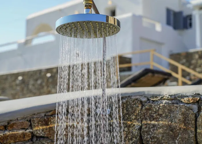 Вилла Aether Mykonos 5br With Serene Port & Town Views *